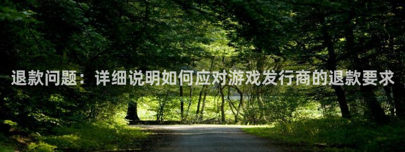 亿万28官网登录注册账号安全吗是真的吗：退款问题：详细说明如何应对游戏发行商的退款要求